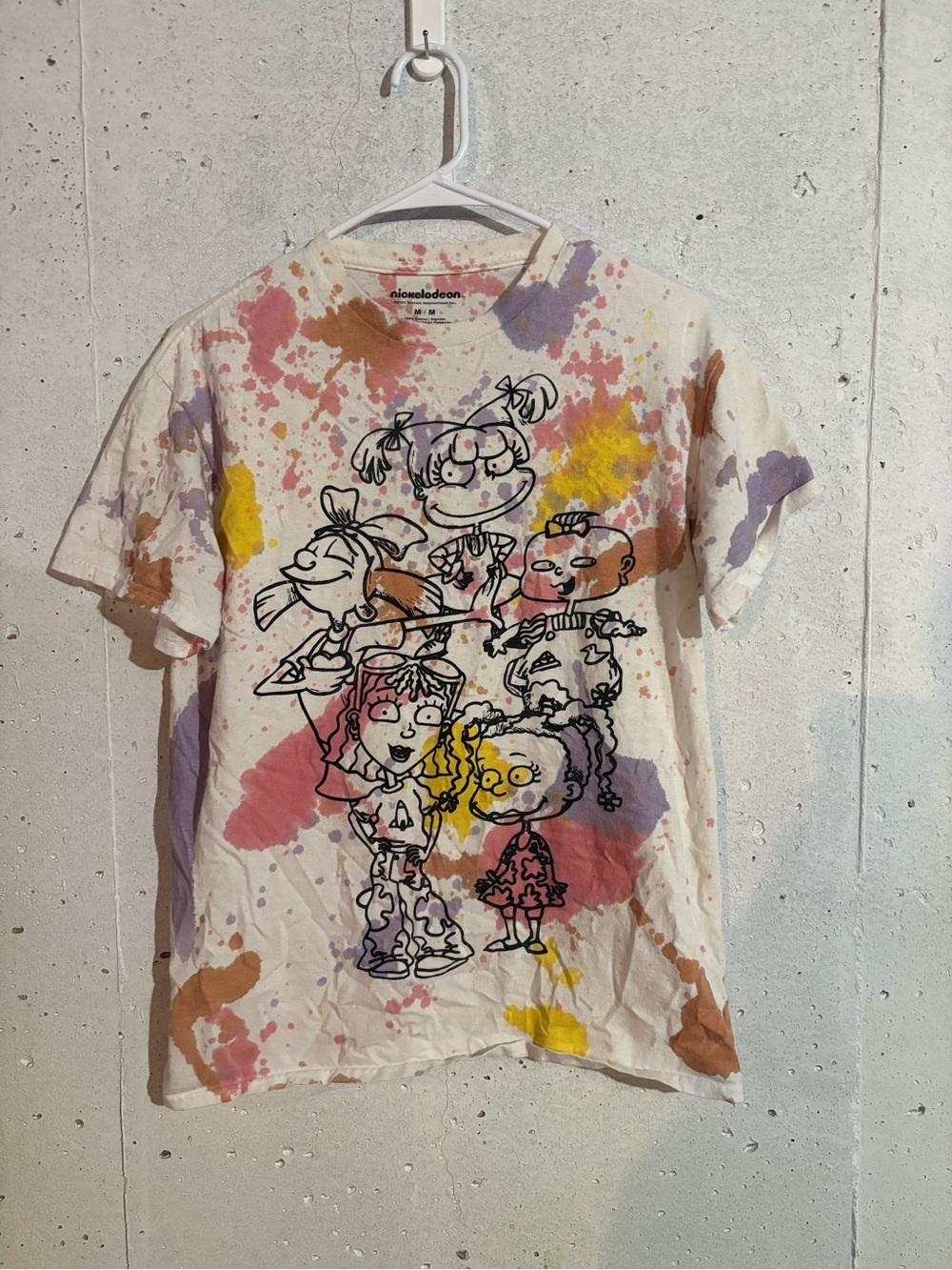 Nickelodeon Rugrats Tie Dye T-Shirt | Size: Medium